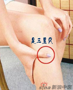 艾灸常用的保健穴有哪些？-足三里